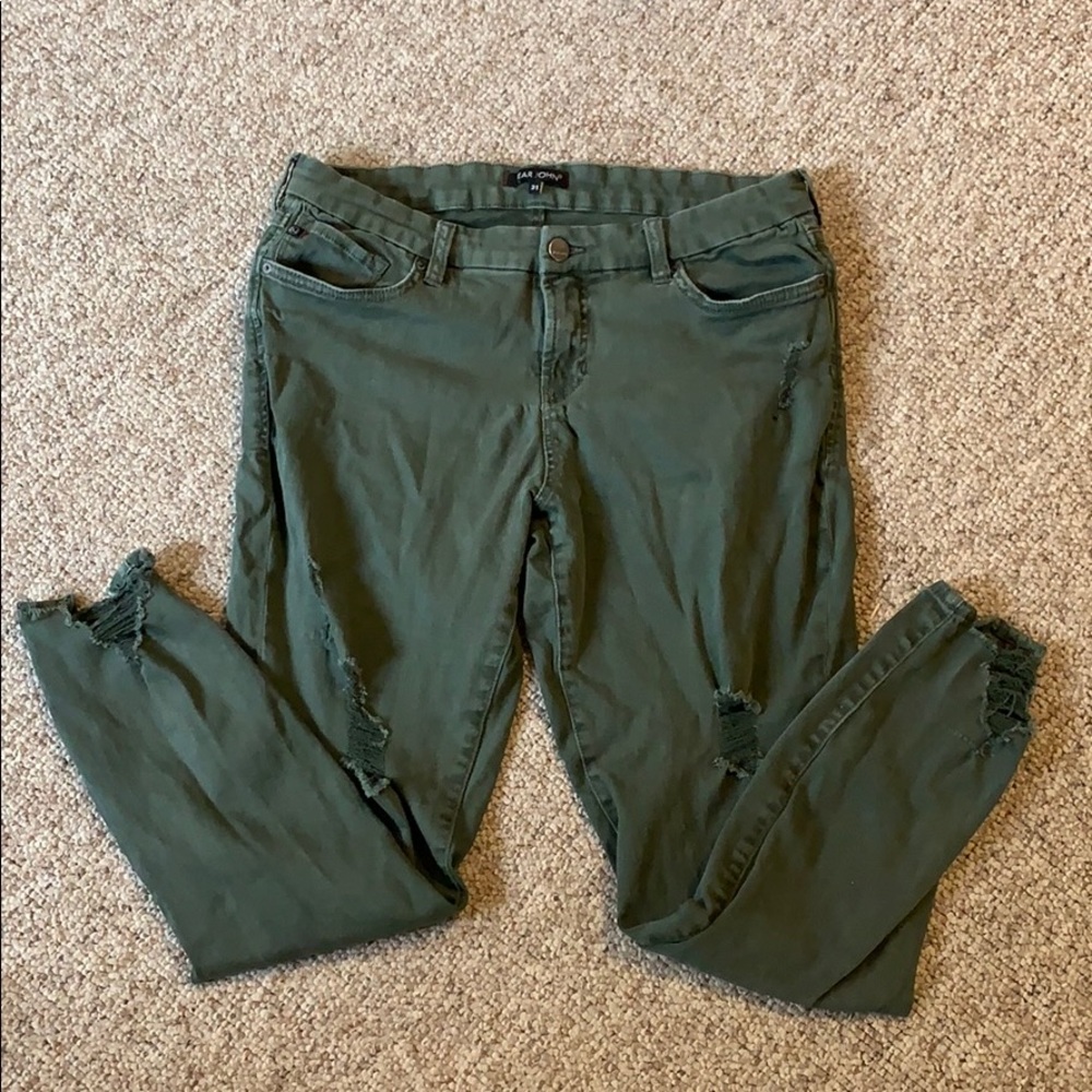 Dear John sage green jeans
